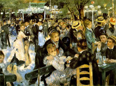Ball at the Moulin de la Galette by Pierre-Auguste Renoir